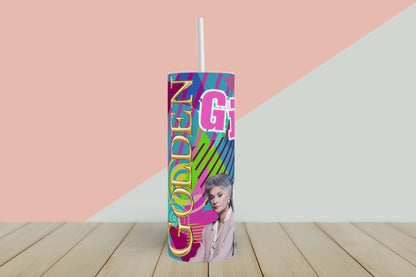 20oz The Golden girls tv show tribute tumbler digital PNG Download Design Sublimation Wrap