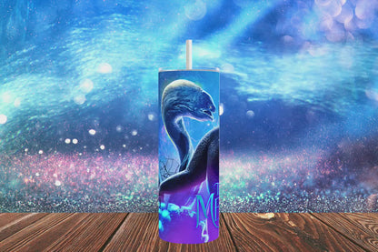 20oz Ursula mermaid tribute tumbler digital PNG Download Design Sublimation Wrap