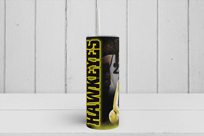 Chosen one Caitlin Clark all time basketball scoring leader tribute digital 20oz tumbler skinny design