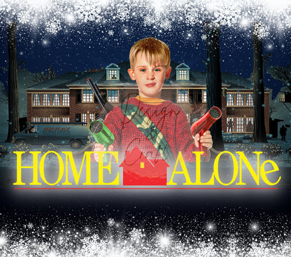 20oz Home Alone Christmas holiday tumbler digital PNG Download Design Sublimation Wrap