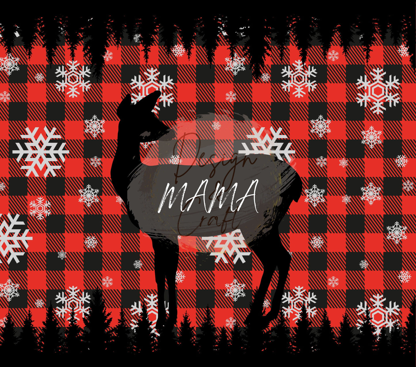 20oz 3 IMAGE BUNDLE Christmas Buffalo Plaid Papa, Mama & Baby digital PNG Download Design Sublimation Wrap