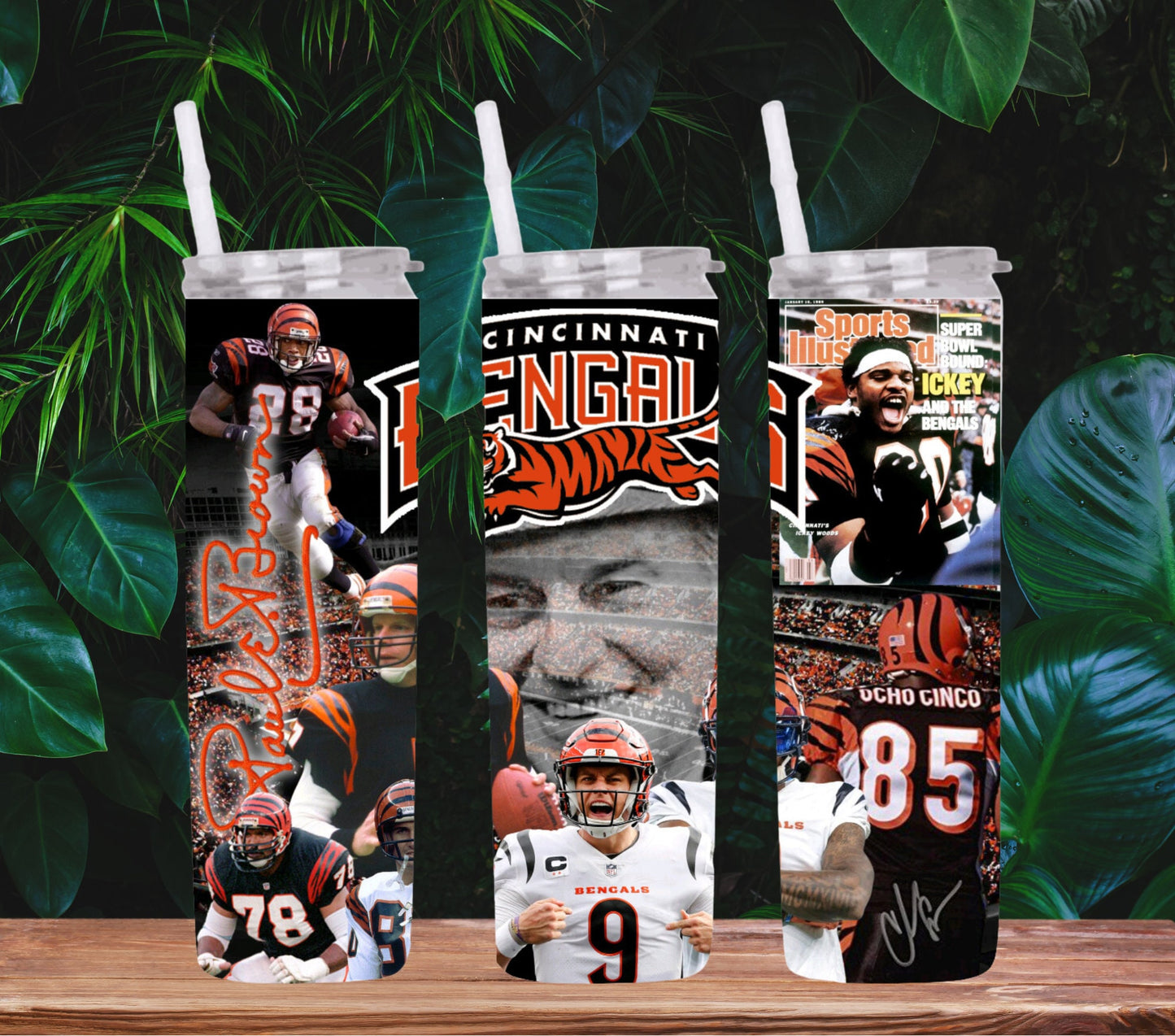 20oz (Cincinnati) Future & legends Football Tribute tumbler digital PNG Download Design Sublimation Wrap